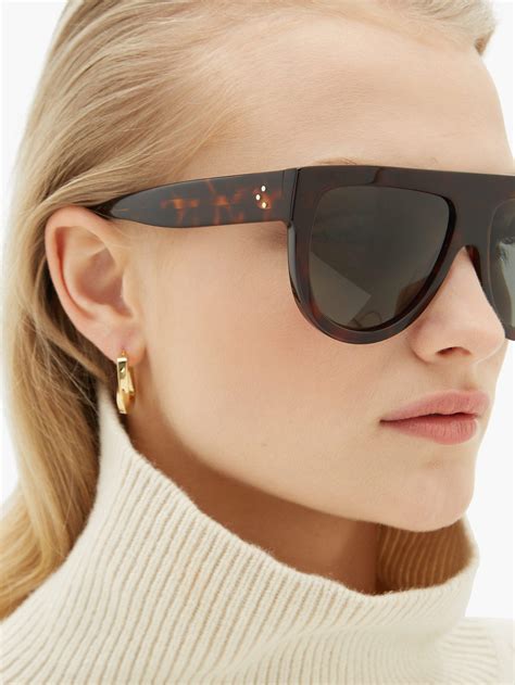 celine sunglasses hard case|celine flat top sunglasses tortoise.